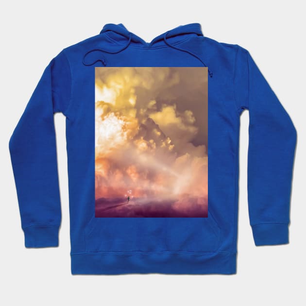 Run To The Heaven Hoodie by pradhikadw